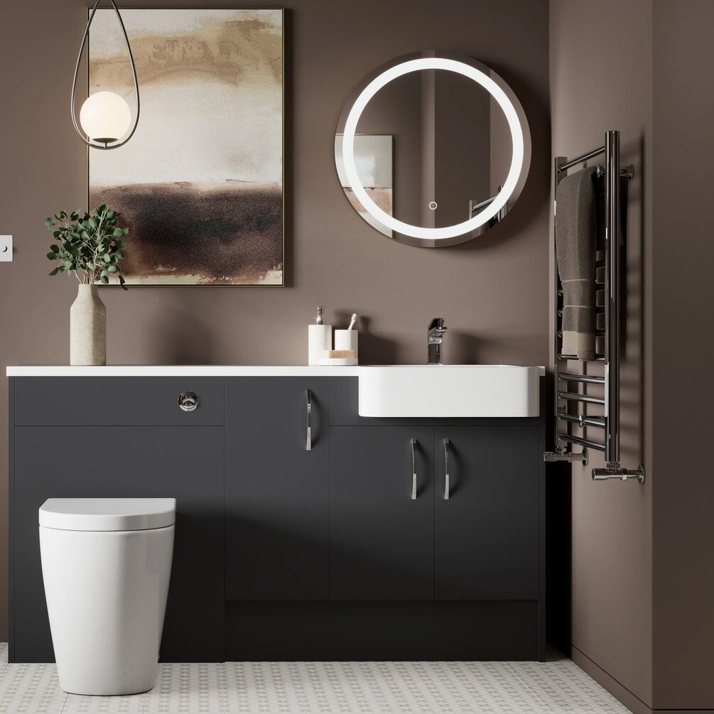 Apex Chrome 170mm Bow Handle Lifestyle 1